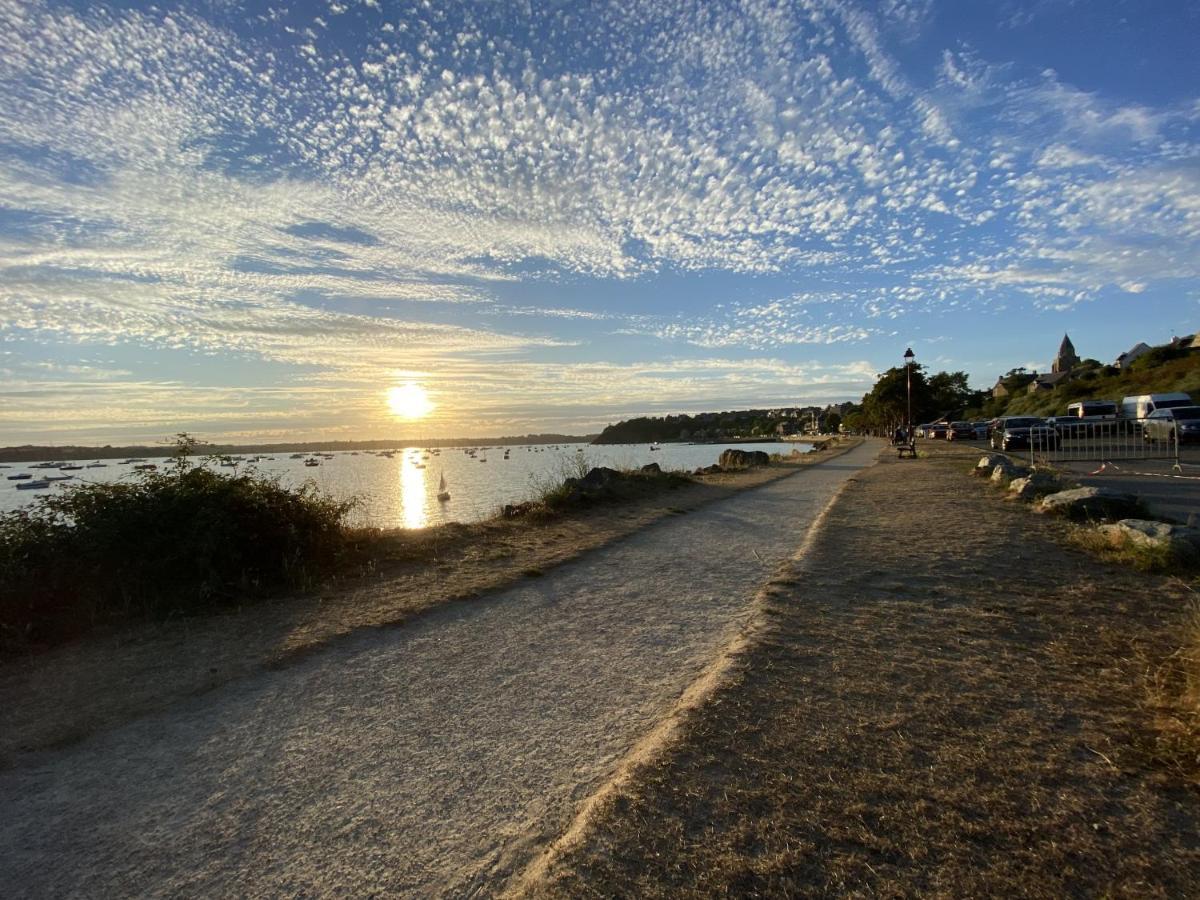 600M Plage Saint-Suliac- Maison Bretonne Pour 4 Eksteriør billede